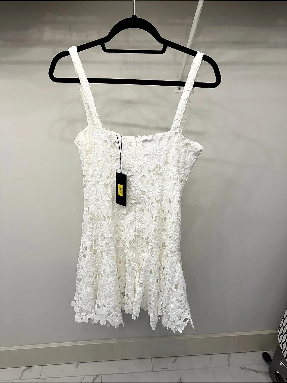 Gianni Bini White Lace Mini Dress - Picture 5 of 5